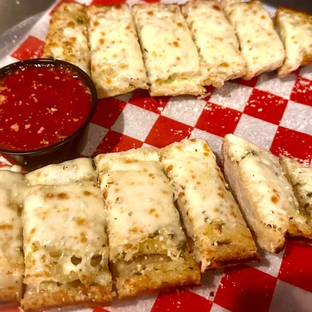 Cheesy Garlic Bread Tray.