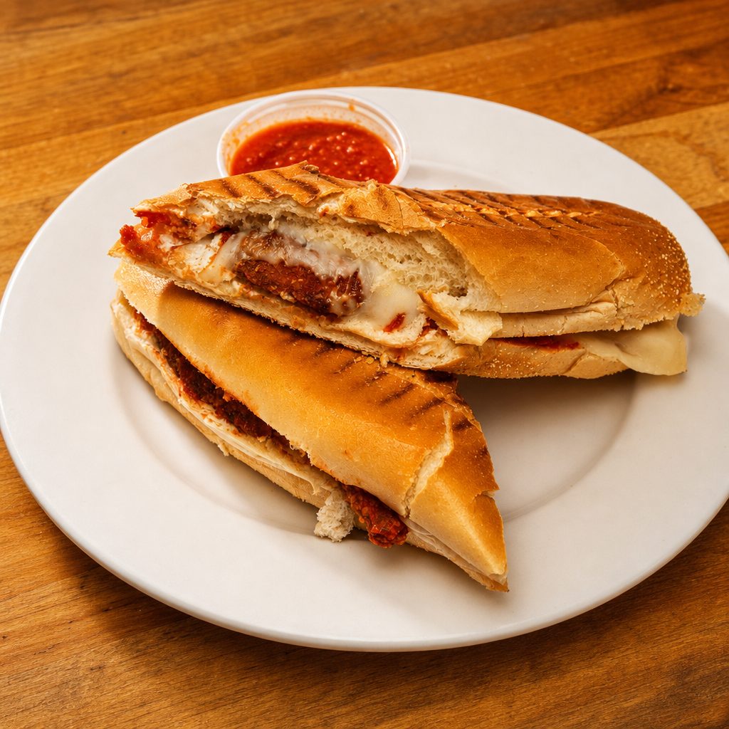 Chicken Parmesan Panini.