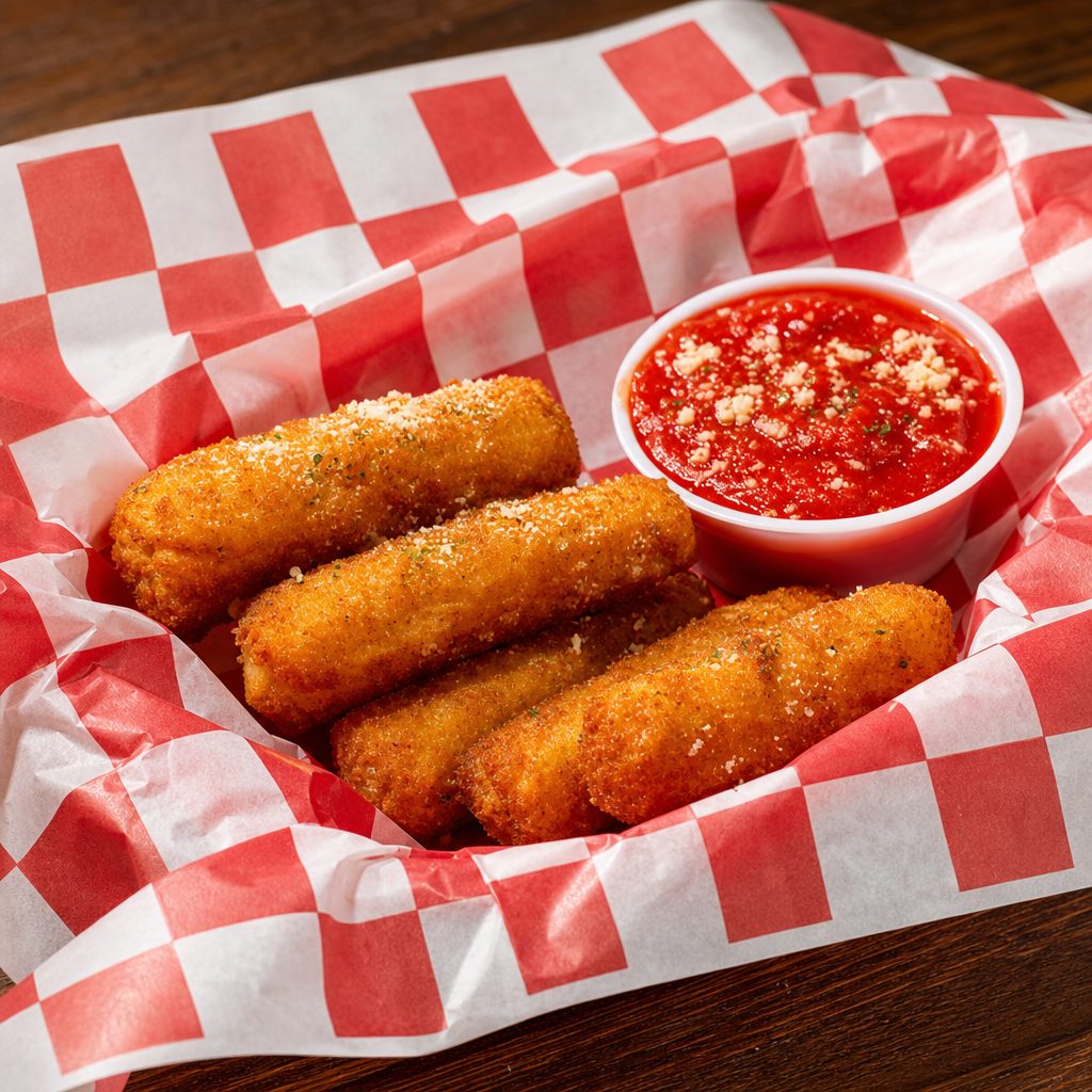 Mozzarella Sticks.