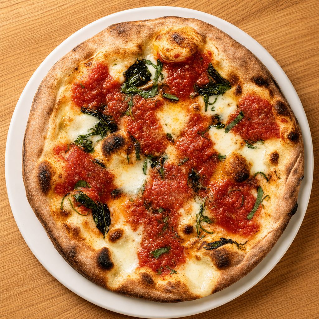 Isabella's Margherita Pizza.