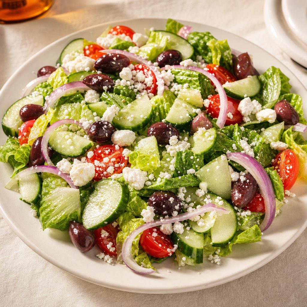 Greek Salad-Catering.