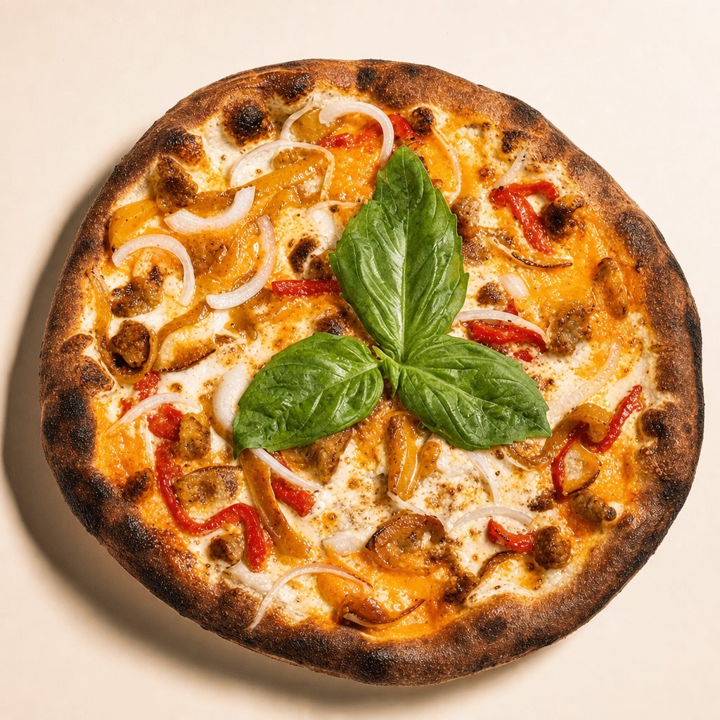 The Mobster (Smokin Goodfella) Pizza.