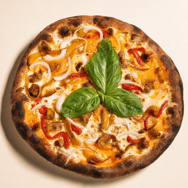 The Mobster (Smokin Goodfella) Pizza.