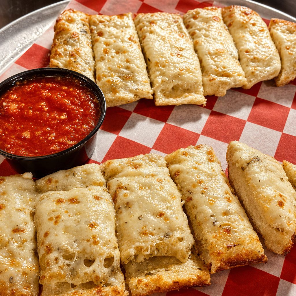 Cheesy Garlic Bread Tray.